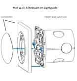 FIBARO FIBARO Walli Mounting Frame Gira55 of Walli Unit