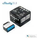 SHELLY Shelly 2.5 WiFi dubbele inbouw schakelaar
