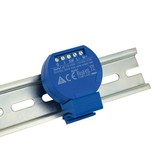 SHELLY Shelly 1 of 1PM DIN-Rail mount  plat Blauw