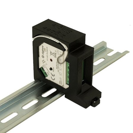 ZigBee Hue DIN-Rail Mount Zwart