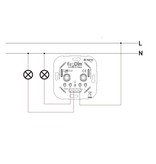 ECODIM EcoDim ZigBee Duo Smart LED Draaidimmer 2x100W