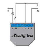 SHELLY Shelly Plus 1PM WiFi Built-in Switch