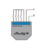 SHELLY Shelly Plus i4 WiFi inbouw schakelaar