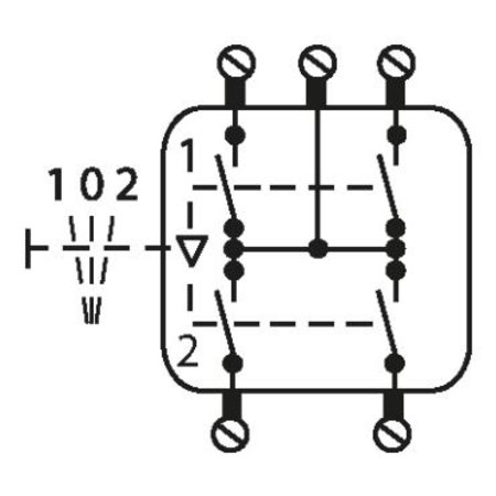 JUNG JUNG Multipulsdrukker 2v 10A 250 V