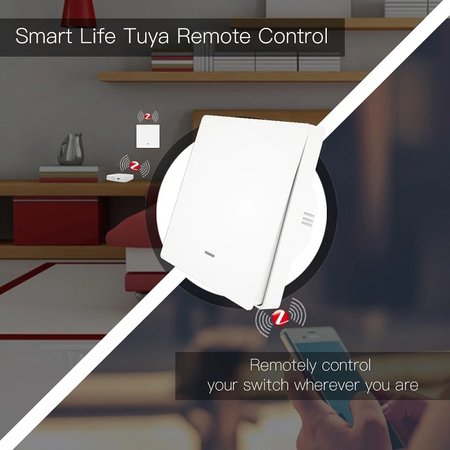 MOES MOES Tuya ZigBee Smart Wall Switch 2-kanaals
