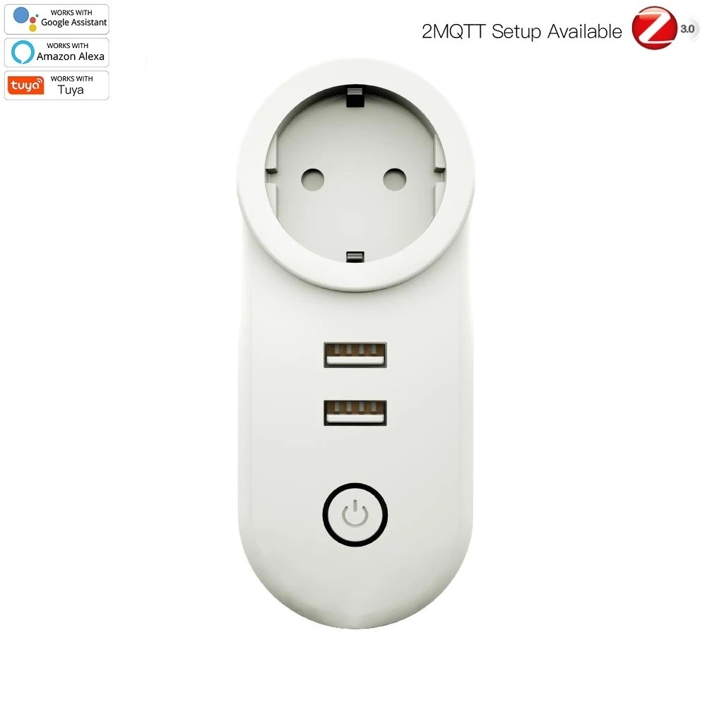 MOES MOES Tuya ZigBee Smart Plug USB