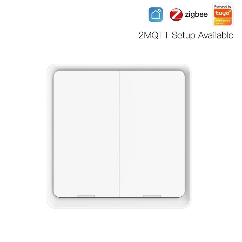 MOES MOES Tuya ZigBee Touch Scene Switch 2-kanaals