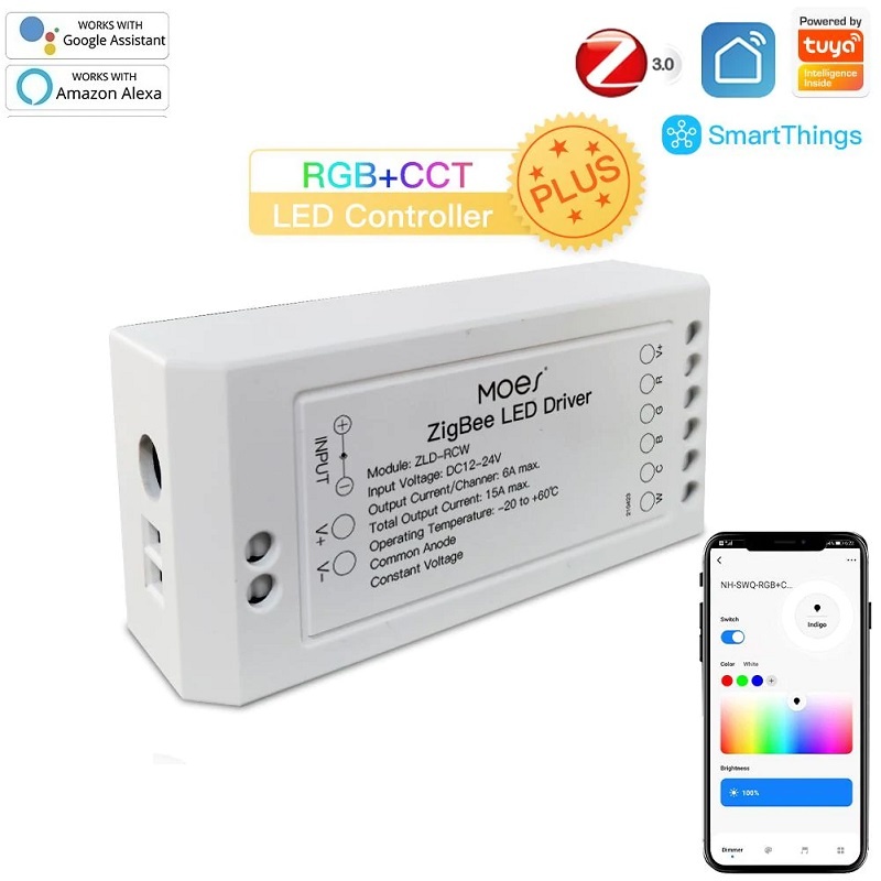 MOES MOES Tuya ZigBee RGBW LED Controller
