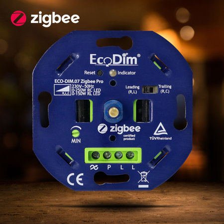ECODIM EcoDim ZigBee PRO Smart LED Draaidimmer 0-200W
