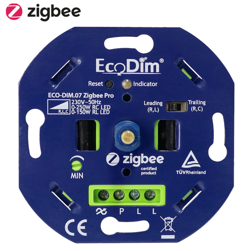 ECODIM EcoDim ZigBee Smart LED Draaidimmer 0-200W