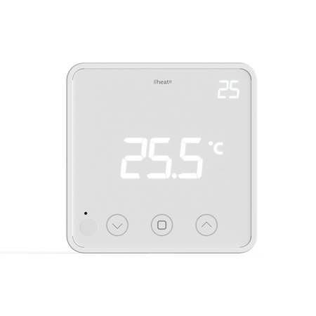 HEAT-IT HEAT-IT Draadloze Wandthermostaat Wit Z-wave Plus