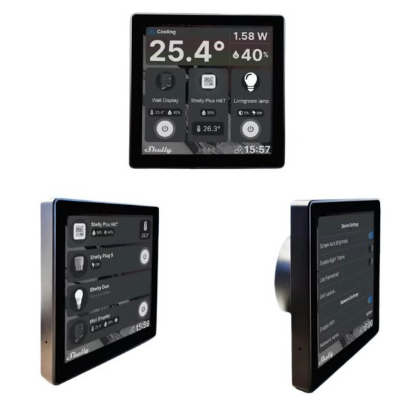 Shelly Wall Display Touch Panel