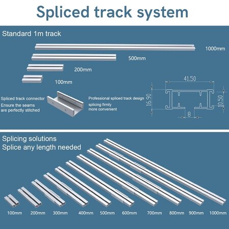 BINTHEN BINTHEN  Electric Curtain Track System with Remote