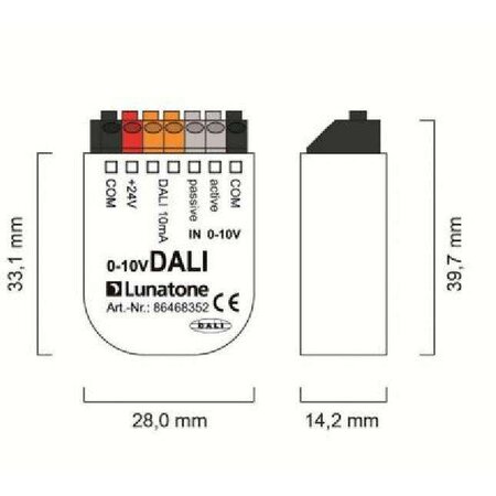 LUNATONE LUNATONE 0-10V DALI Converter