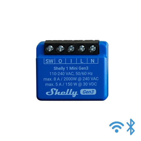SHELLY Shelly 1 Mini Gen3