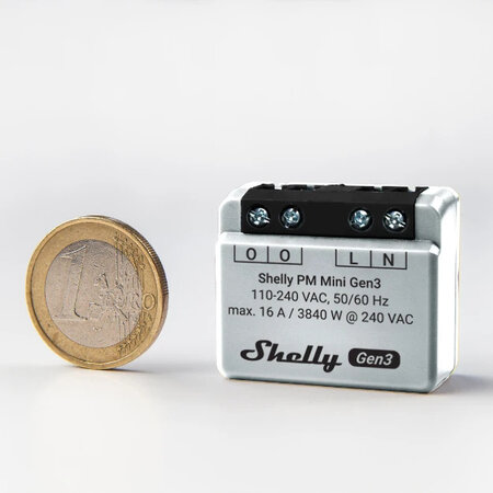 SHELLY Shelly PM Mini Gen3 Energiemeter