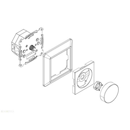 Iluminize Iluminize ZigBee Hue DraaiDimmer 250W/500W