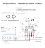 Iluminize Iluminize ZigBee Hue DraaiDimmer 250W/500W