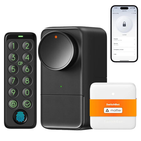 SWITCHBOT SwitchBot Smart Lock Pro Keypad Matter Hub Kit