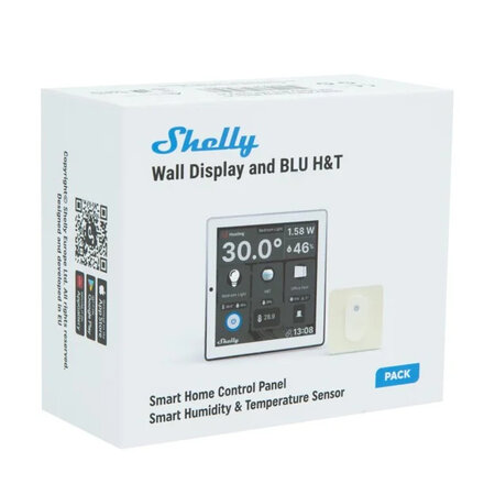 SHELLY Shelly Wall Display with BLU H&T White