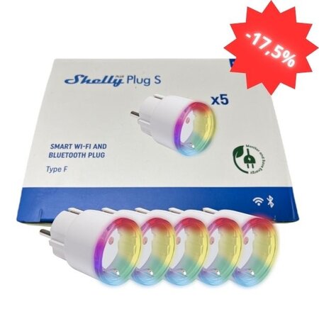 SHELLY Shelly Plus Plug S 5-pack