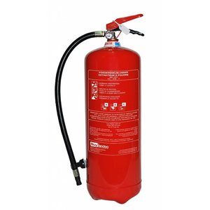 Brandbeveiligingshop Poederbrandblusser 12kg (ABC) permanente druk