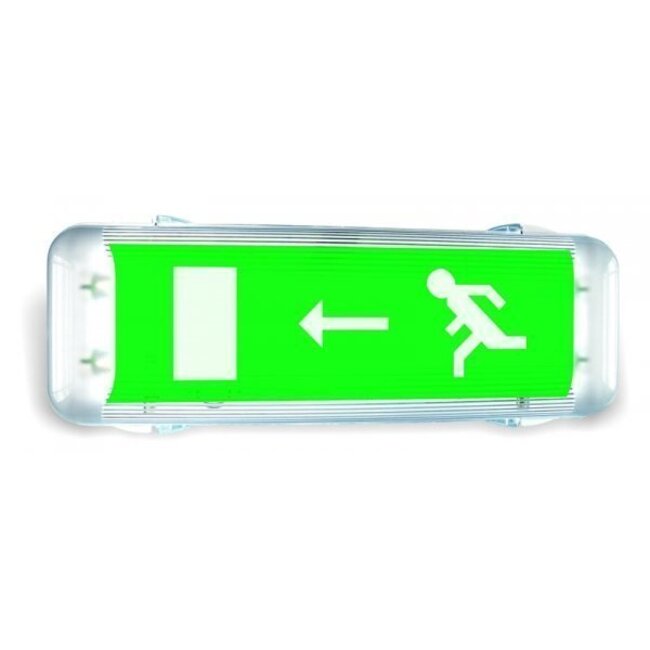 Elro Elro noodverlichting met TL-lamp, inclusief 4 richtinglabels