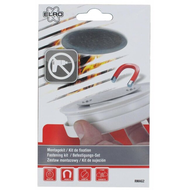 Elro Magnetische montageset voor melders