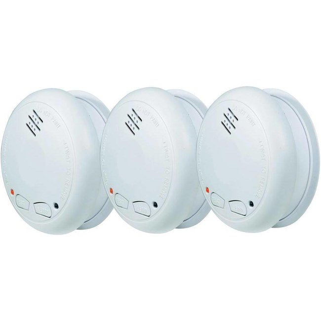 Alecto Alecto 3 koppelbare rookmelders - GRATIS magnetische montagesets!