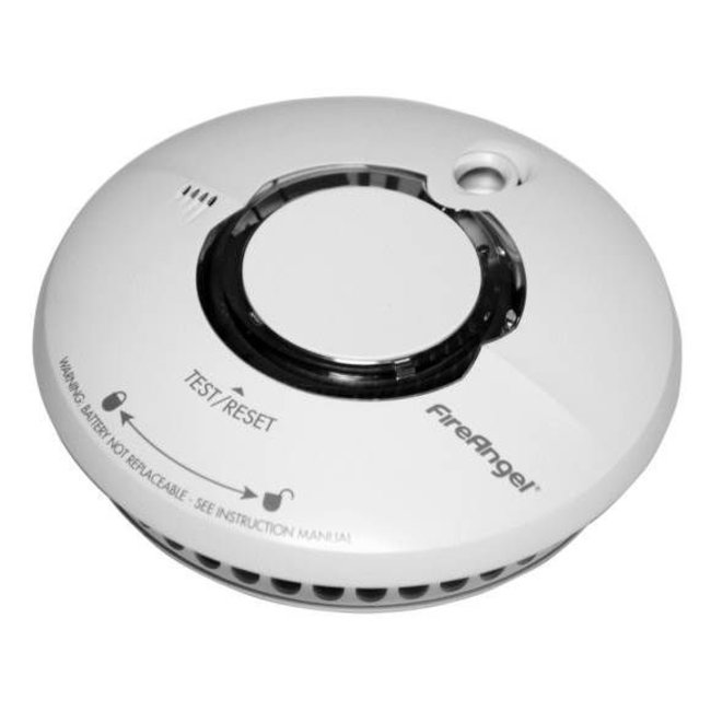 Fire Angel Fire Angel Wi-Safe Thermoptek draadloos koppelbare rookmelder