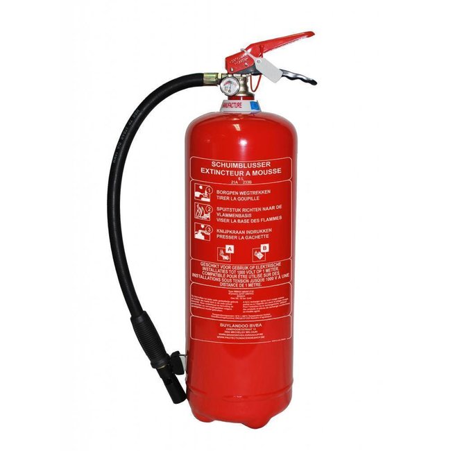 Brandbeveiligingshop Schuimbrandblusser 6l Basic