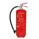 Poederbrandblusser 9kg met BENOR-label (ABC) permanente druk