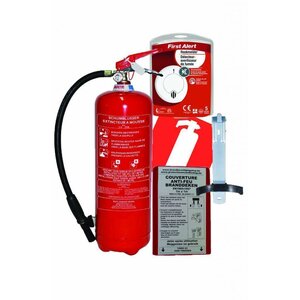 Brandbeveiligingshop Brandblusserpakket schuim 6l full option