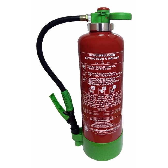 Brandbeveiligingshop Schuimbrandblusser 6l Advanced
