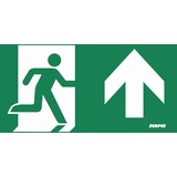 Zemper Diana Flat pictogram nooduitgang rechtdoor