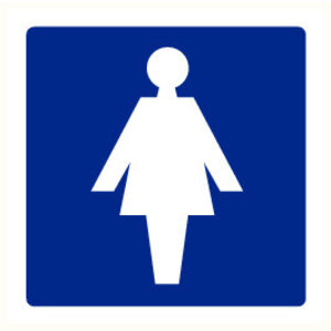Pikt-o-Norm Pictogramme toilettes dames