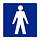 Pikt-o-Norm Pictogramme toilettes messieurs