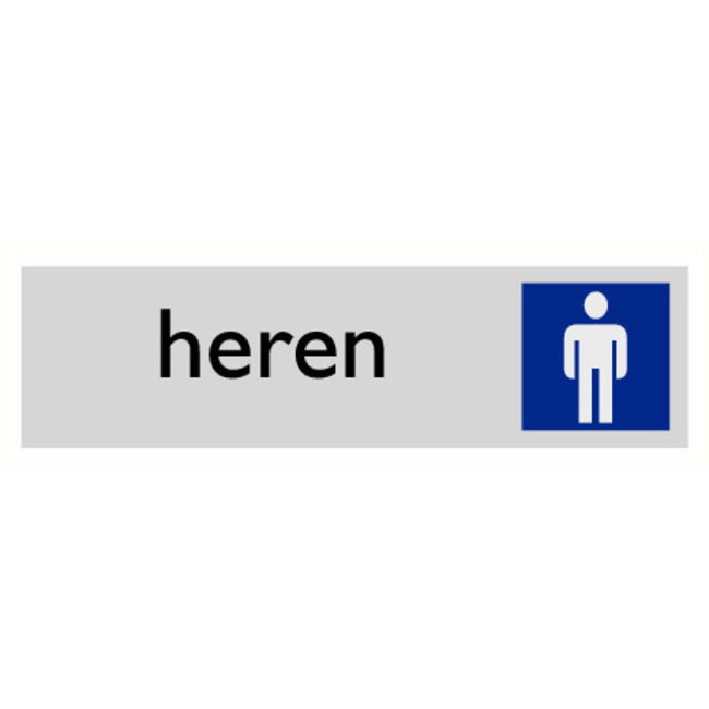 Pikt-o-Norm Pictogramme texte toilettes hommes