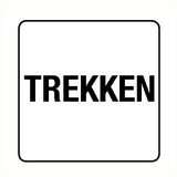 Pictogramme texte tirer