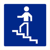 Pictogramme escaliers