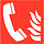 Pikt-o-Norm Pictogramme de sécurité téléphone d'incendie