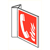 Pikt-o-Norm Pictogramme de sécurité téléphone d'incendie