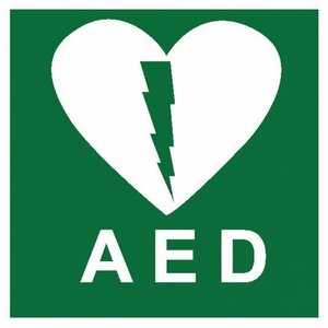 Pikt-o-Norm Pictogramme de sécurité DAE PVC