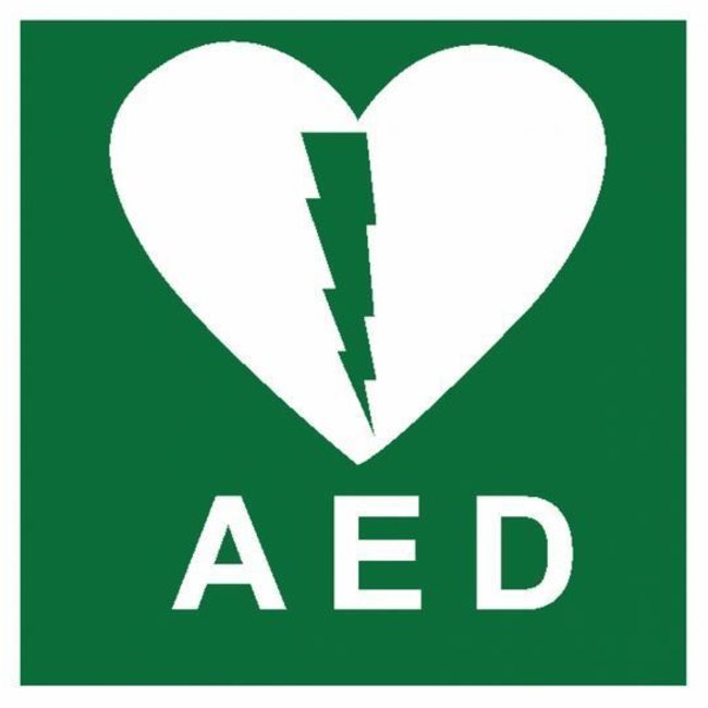 Pikt-o-Norm Pictogramme de sécurité DAE PVC