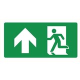 Pictogramme de sécurité sortie de secours tout droit