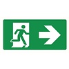 Pikt-o-Norm Pictogramme de sécurité sortie de secours droite