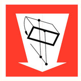 Pictogramme de sécurité trappe de désenfumage