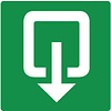 Pikt-o-Norm Pictogramme de sécurité sortie ouverture extérieure