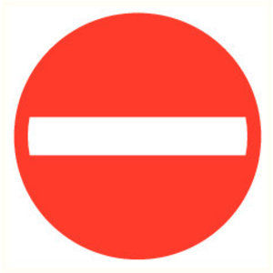 Pikt-o-Norm Pictogramme de sécurité Sens unique