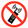 Pikt-o-Norm Pictogramme de sécurité Portable interdit